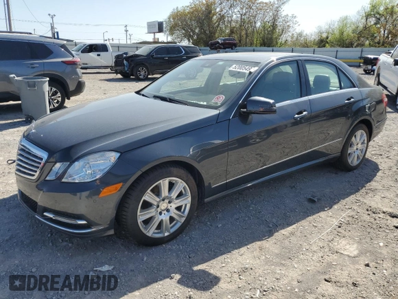 2013 Mercedes-Benz E-Class E 350 Luxury BlueTEC with VIN WDDHF2EB5DA722979, listed as a Copart auction lot 52005495 with 56,841 mi miles and Clean Title. Bid and sale history available at carsss.com. Image 1.
