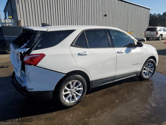2019 Chevrolet Equinox LS with VIN 3GNAXHEV7KS557476, listed as a Copart auction lot 88718965 with 81,794 mi miles and Salvage Title. Bid and sale history available at carsss.com. Image 3.