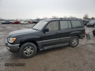 2002 Lexus LX 470 with VIN JTJHT00W623520040, listed as a Copart auction lot 78817164 with 268,797 mi miles and Clean Title. Bid and sale history available at carsss.com. Image 1.