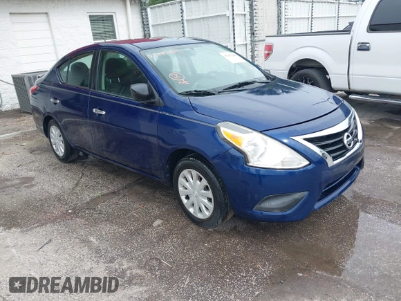 2019 Nissan Versa SV z VIN 3N1CN7AP6KL827853, wystawiony jako IAAI lot #42297286 z przebiegiem 78 165 mil mil oraz . Historia ofert i sprzedaży dostępna na DreamBid. Obrazek 1.