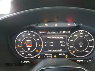 2018 Audi TT Roadster with VIN TRUT5CFV2J1000151, listed as a Copart auction lot 61165715 with 45,999 mi miles and Salvage title. Bid and sale history available at DreamBid. Image 9.