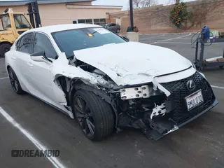 2024 Lexus IS 300 z VIN JTHBA1D2XR5131510, wystawiony jako IAAI lot #41460652 z przebiegiem 10 580 mil mil oraz . Historia ofert i sprzedaży dostępna na DreamBid. Obrazek 1.