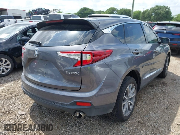 2021 Acura RDX Technology with VIN 5J8TC1H50ML003867, listed as a IAAI auction lot 42150473 with 55,426 mi miles and . Bid and sale history available at DreamBid. Image 4.
