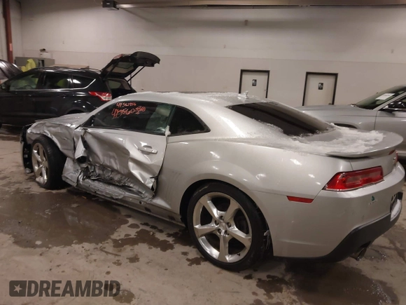 2014 Chevrolet Camaro LT z VIN 2G1FC1E31E9281774, wystawiony jako IAAI lot #41362956 z przebiegiem 144 936 mil mil oraz . Historia ofert i sprzedaży dostępna na DreamBid. Obrazek 3.