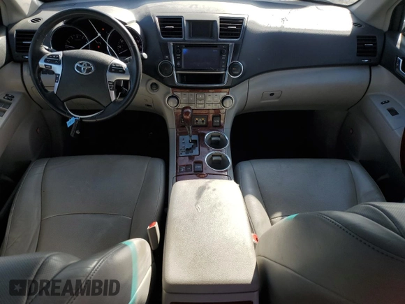 2013 Toyota Highlander Limited with VIN 5TDDK3EH5DS265771, listed as a Copart auction lot 49282335 with 214,748 mi miles and Salvage title. Bid and sale history available at DreamBid. Image 8.