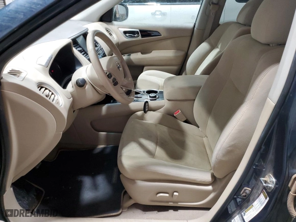 2014 Nissan Pathfinder Platinum with VIN 5N1AR2MM7EC697610, listed as a Copart auction lot 87027164 with 179,025 mi miles and Salvage Title. Bid and sale history available at carsss.com. Image 7.