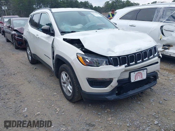 2020 Jeep Compass Sport с VIN 3C4NJCAB3LT150955, выставлен на аукционе IAAI как лот 41176985 с пробегом 73 644 миль миль и . История ставок и продаж доступна на DreamBid. Изображение 1.