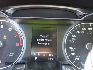 2014 Audi A4 Premium with VIN WAUAFAFL0EA072745, listed as a IAAI auction lot 41469342 with 114,881 mi miles. Bid and sale history available at carsss.com. Image 7.