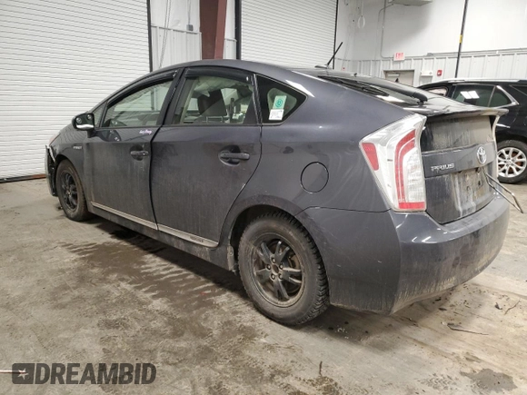 2014 Toyota Prius Four with VIN JTDKN3DU5E1747880, listed as a Copart auction lot 48111165 with Not Provided miles and Salvage Title. Bid and sale history available at DreamBid. Image 2.