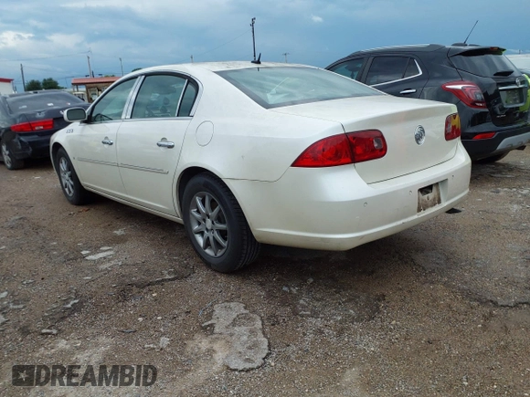 2007 Buick Lucerne V6 CXL with VIN 1G4HD57287U225633, listed as a IAAI auction lot 42116371 with 172,489 mi miles. Bid and sale history available at carsss.com. Image 3.