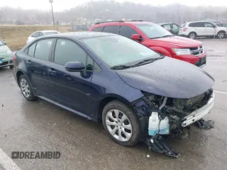 2020 Toyota Corolla LE with VIN 5YFEPRAE4LP100578, listed as a IAAI auction lot 41727630 with 93,422 mi miles. Bid and sale history available at carsss.com. Image 1.