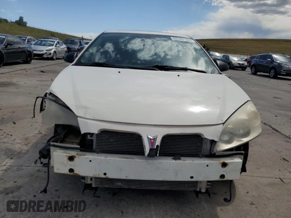 2007 Pontiac G6 GT with VIN 1G2ZH58N774246709, listed as a Copart auction lot 63787135 with 129,956 mi miles and Salvage title. Bid and sale history available at DreamBid. Image 5.