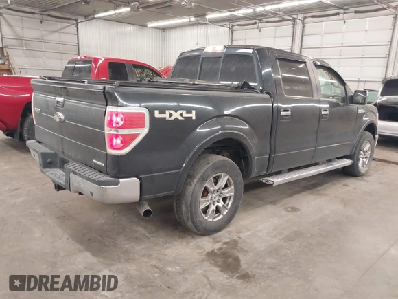 2011 Ford F-150 XL with VIN 1FTFW1EF7BFB87474, listed as a IAAI auction lot 41743226 with 166,356 mi miles. Bid and sale history available at carsss.com. Image 4.