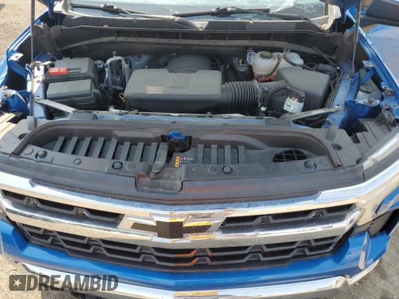 2023 Chevrolet Silverado 1500 LT z VIN 3GCUDDED8PG285576, wystawiony jako Copart lot #59766225 z przebiegiem 29 455 mil mil oraz Szkoda całkowita • Salvage title. Historia ofert i sprzedaży dostępna na DreamBid. Obrazek 11.