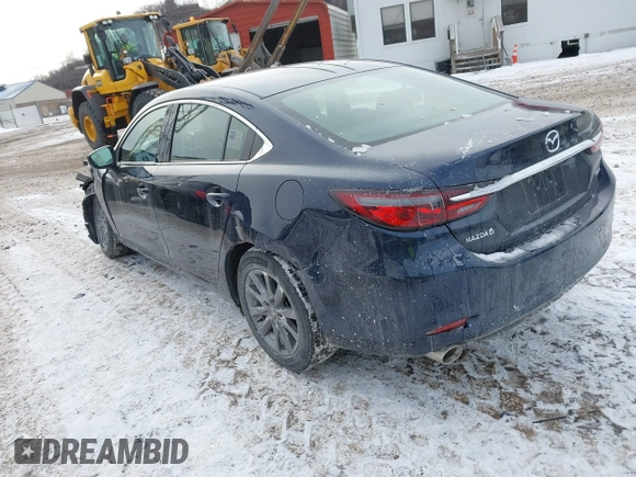 2021 Mazda 6 Sport with VIN JM1GL1UM5M1600618, listed as a IAAI auction lot 41395706 with 14,576 mi miles. Bid and sale history available at carsss.com. Image 3.