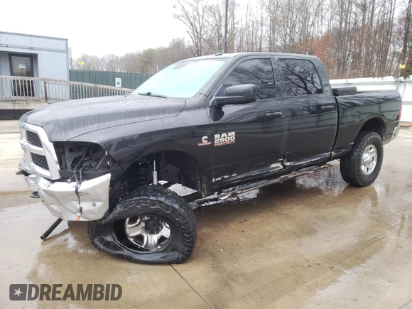 2016 Ram 2500 SLT with VIN 3C6UR5DL7GG138916, listed as a Copart auction lot 42702655 with 282,203 mi miles and Salvage Title. Bid and sale history available at carsss.com. Image 1.