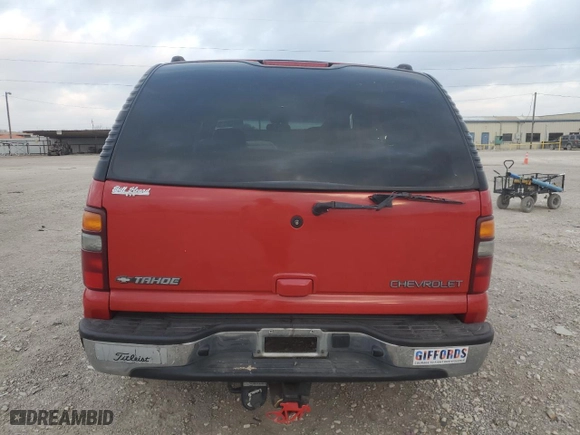 2002 Chevrolet Tahoe LT with VIN 1GNEC13Z82R151882, listed as a Copart auction lot 49124165 with 237,184 mi miles and Salvage Title. Bid and sale history available at carsss.com. Image 6.