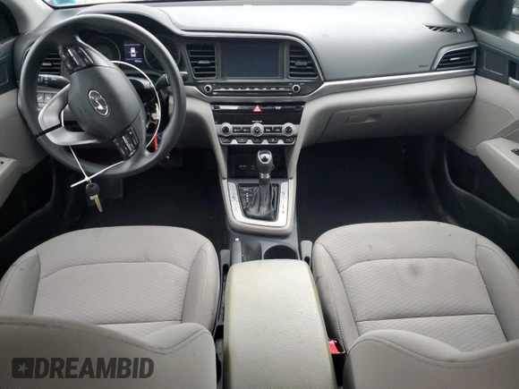 2020 Hyundai Elantra SEL with VIN 5NPD84LF0LH572596, listed as a Copart auction lot 57165155 with 97,216 mi miles and Salvage title. Bid and sale history available at DreamBid. Image 8.