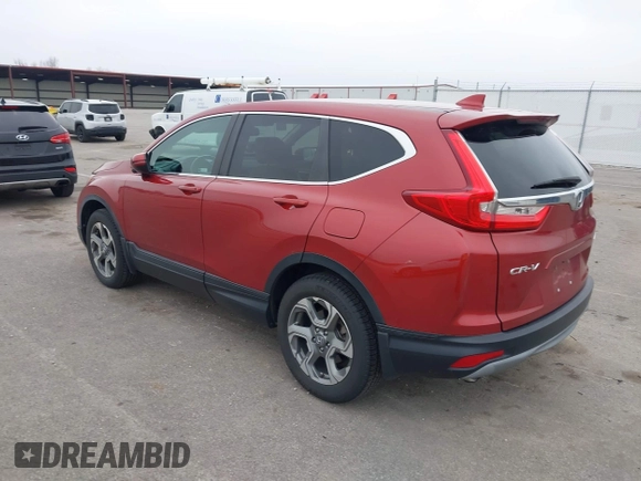 2019 Honda CR-V EX-L with VIN 2HKRW2H87KH635251, listed as a IAAI auction lot 41976967 with 88,378 mi miles and . Bid and sale history available at DreamBid. Image 3.