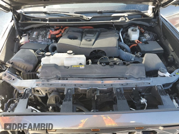 2023 Toyota Sequoia SR5 with VIN 7SVAAABA3PX018996, listed as a Copart auction lot 75094134 with 13,285 mi miles and Salvage Title. Bid and sale history available at carsss.com. Image 13.