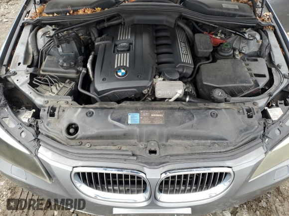 2010 BMW 5 Series 528i xDrive with VIN WBANV1C50AC445193, listed as a Copart auction lot 48023985 with 151,606 mi miles and Salvage Title. Bid and sale history available at carsss.com. Image 11.