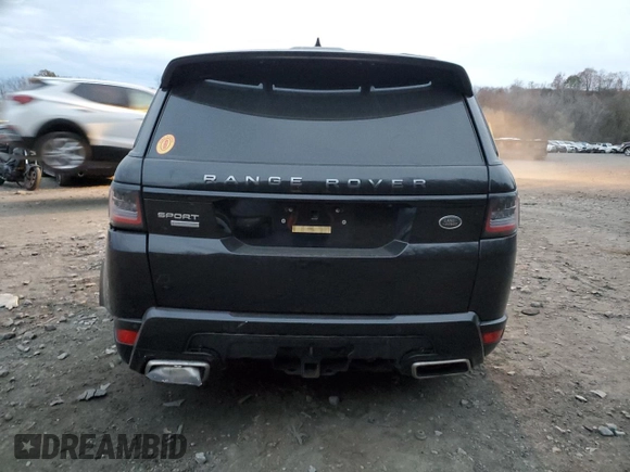 2018 Land Rover Range Rover Sport with VIN SALWR2RE0JA182071, listed as a Copart auction lot 79404014 with Not Provided miles and Salvage Title. Bid and sale history available at carsss.com. Image 6.