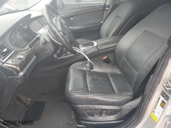 2010 BMW 5 Series Gran Turismo 535i with VIN WBASN2C59AC200739, listed as a Copart auction lot 43424375 with 132,813 mi miles and Salvage Title. Bid and sale history available at carsss.com. Image 7.