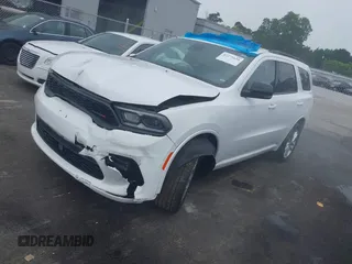 2024 Dodge Durango GT Plus with VIN 1C4RDHDG0RC136092, listed as a IAAI auction lot 42271658 with 31,022 mi miles and . Bid and sale history available at DreamBid. Image 17.