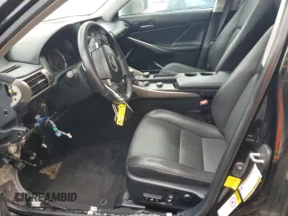 2015 Lexus IS 250 with VIN JTHBF1D25F5081824, listed as a Copart auction lot 60650895 with 96,211 mi miles and Salvage title. Bid and sale history available at DreamBid. Image 7.
