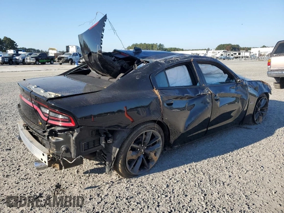 2019 Dodge Charger Scat Pack with VIN 2C3CDXGJ2KH697179, listed as a Copart auction lot 77311144 with 81,789 mi miles and Salvage Title. Bid and sale history available at DreamBid. Image 3.