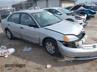2001 Honda Civic LX z VIN 1HGES16581L011774, wystawiony jako IAAI lot #41813671 z przebiegiem 251 637 mil mil oraz . Historia ofert i sprzedaży dostępna na DreamBid. Obrazek 1.