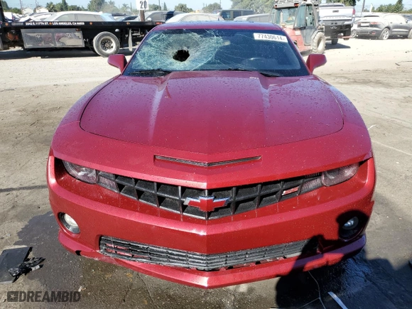 2011 Chevrolet Camaro 1SS with VIN 2G1FJ1EJ4B9122019, listed as a Copart auction lot 77430614 with 127,857 mi miles and Salvage Title. Bid and sale history available at carsss.com. Image 5.