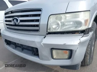 2004 Infiniti QX56 with VIN 5N3AA08C14N811706, listed as a IAAI auction lot 41616710 with 222,954 mi miles. Bid and sale history available at carsss.com. Image 6.