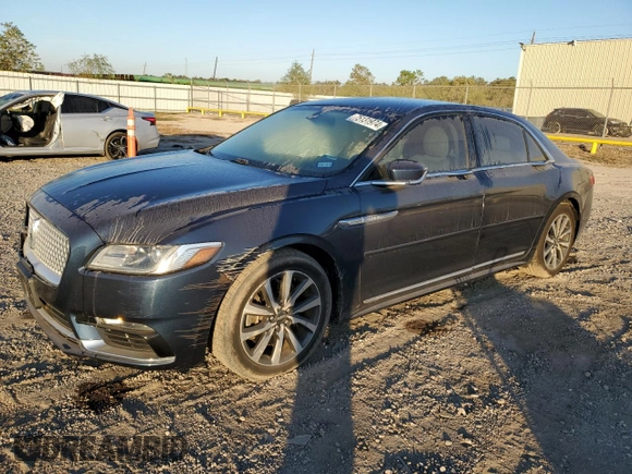 2017 Lincoln Continental Premiere z VIN 1LN6L9PK0H5611296, wystawiony jako Copart lot #75131974 z przebiegiem 60 008 mil mil oraz Szkoda całkowita • Salvage title. Historia ofert i sprzedaży dostępna na DreamBid. Obrazek 1.