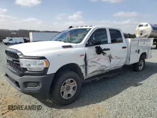 2022 Ram 3500 Tradesman with VIN 3C7WR3GJ9NG225894, listed as a Copart auction lot 46376095 with 98,087 mi miles and Salvage Title. Bid and sale history available at carsss.com. Image 1.