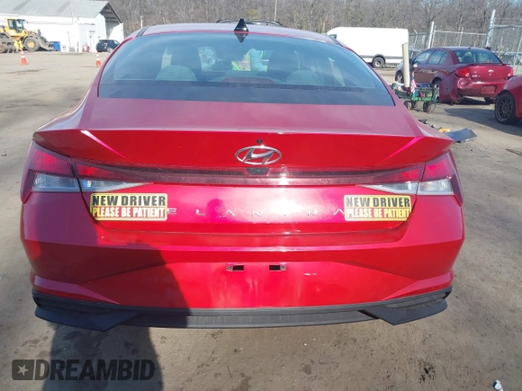 2023 Hyundai Elantra SEL with VIN 5NPLS4AG9PH099487, listed as a IAAI auction lot 41654706 with 14,225 mi miles and . Bid and sale history available at DreamBid. Image 16.