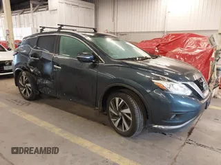 2015 Nissan Murano Platinum with VIN 5N1AZ2MH4FN242495, listed as a IAAI auction lot 41313331 with 113,619 mi miles and . Bid and sale history available at DreamBid. Image 1.
