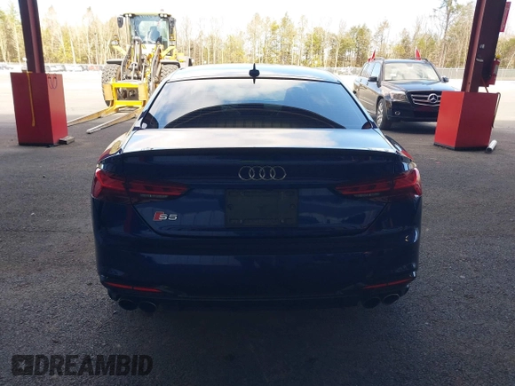 2020 Audi S5 Prestige with VIN WAUR4AF5XLA017646, listed as a IAAI auction lot 41898552 with 66,218 mi miles and . Bid and sale history available at DreamBid. Image 16.