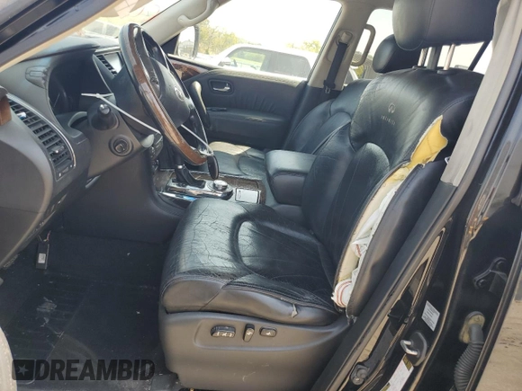 2011 Infiniti QX56 8-passenger with VIN JN8AZ2NC1B9300755, listed as a Copart auction lot 69016034 with 222,006 mi miles and Clean Title. Bid and sale history available at carsss.com. Image 7.