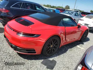 2024 Porsche 911 Carrera with VIN WP0CA2A95RS238446, listed as a Copart auction lot 74348734 with Not Provided miles and Salvage Title. Bid and sale history available at DreamBid. Image 3.