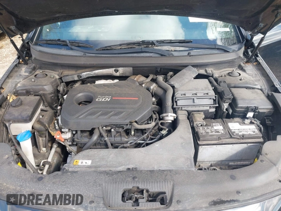 2015 Hyundai Sonata 2.0T Sport with VIN 5NPE34AB2FH068154, listed as a IAAI auction lot 42085654 with 77,824 mi miles. Bid and sale history available at carsss.com. Image 10.