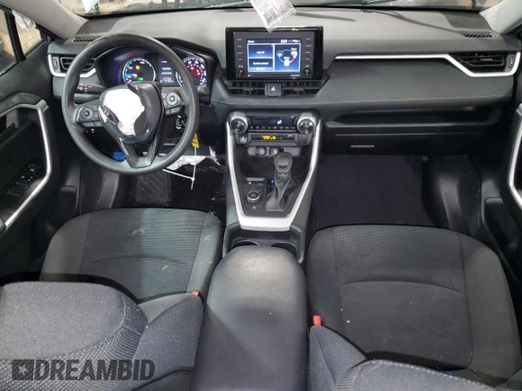 2021 Toyota RAV4 Hybrid LE with VIN 4T3LWRFV2MU026457, listed as a Copart auction lot 46885145 with 40,219 mi miles and Clean Title. Bid and sale history available at carsss.com. Image 8.