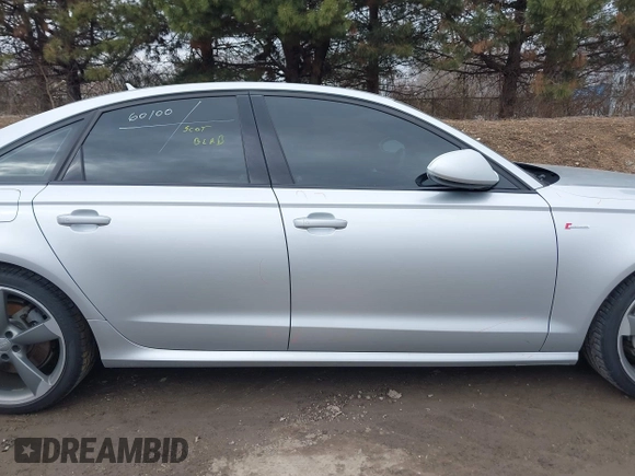 2015 Audi A6 3.0T Prestige with VIN WAUHGAFC5FN026947, listed as a IAAI auction lot 41718442 with 110,410 mi miles. Bid and sale history available at carsss.com. Image 13.