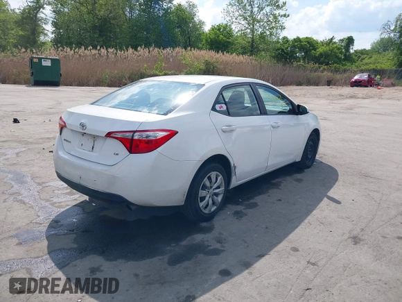 2016 Toyota Corolla L with VIN 2T1BURHE0GC612782, listed as a IAAI auction lot 42186528 with 200,942 mi miles and . Bid and sale history available at DreamBid. Image 4.