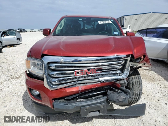 2015 GMC Canyon 2WD SLE with VIN 1GTG5BE32F1233430, listed as a Copart auction lot 47898925 with 59,149 mi miles and Salvage Title. Bid and sale history available at DreamBid. Image 5.