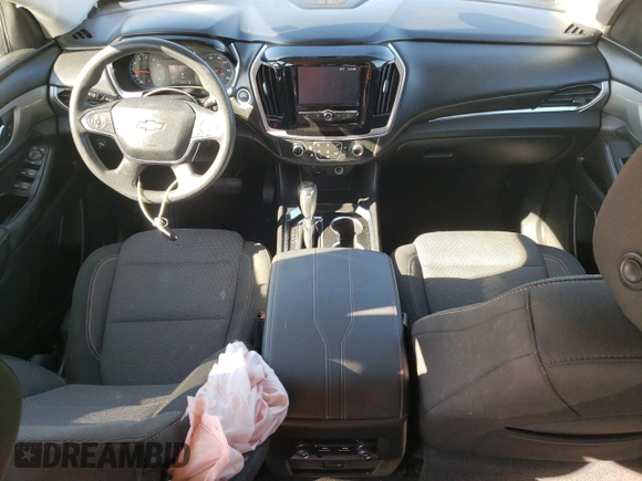 2019 Chevrolet Traverse LS with VIN 1GNERFKW5KJ317552, listed as a Copart auction lot 46930225 with 134,081 mi miles and Salvage Title. Bid and sale history available at carsss.com. Image 8.