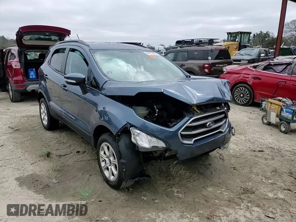 2022 Ford EcoSport SE with VIN MAJ6S3GL0NC464830, listed as a Copart auction lot 48701805 with 23,361 mi miles and Salvage Title. Bid and sale history available at DreamBid. Image 13.