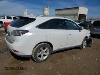 2010 Lexus RX 350 with VIN 2T2BK1BA1AC048463, listed as a Copart auction lot 45956115 with 218,048 mi miles and Salvage Title. Bid and sale history available at carsss.com. Image 3.