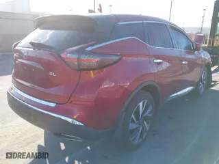 2024 Nissan Murano SL with VIN 5N1AZ2CJ9RC101040, listed as a IAAI auction lot 41228553 with 26,969 mi miles. Bid and sale history available at carsss.com. Image 4.