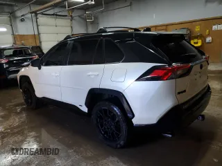 2022 Toyota RAV4 Hybrid XSE with VIN 4T3E6RFV8NU093509, listed as a Copart auction lot 55629435 with 62,477 mi miles and Salvage title. Bid and sale history available at DreamBid. Image 2.